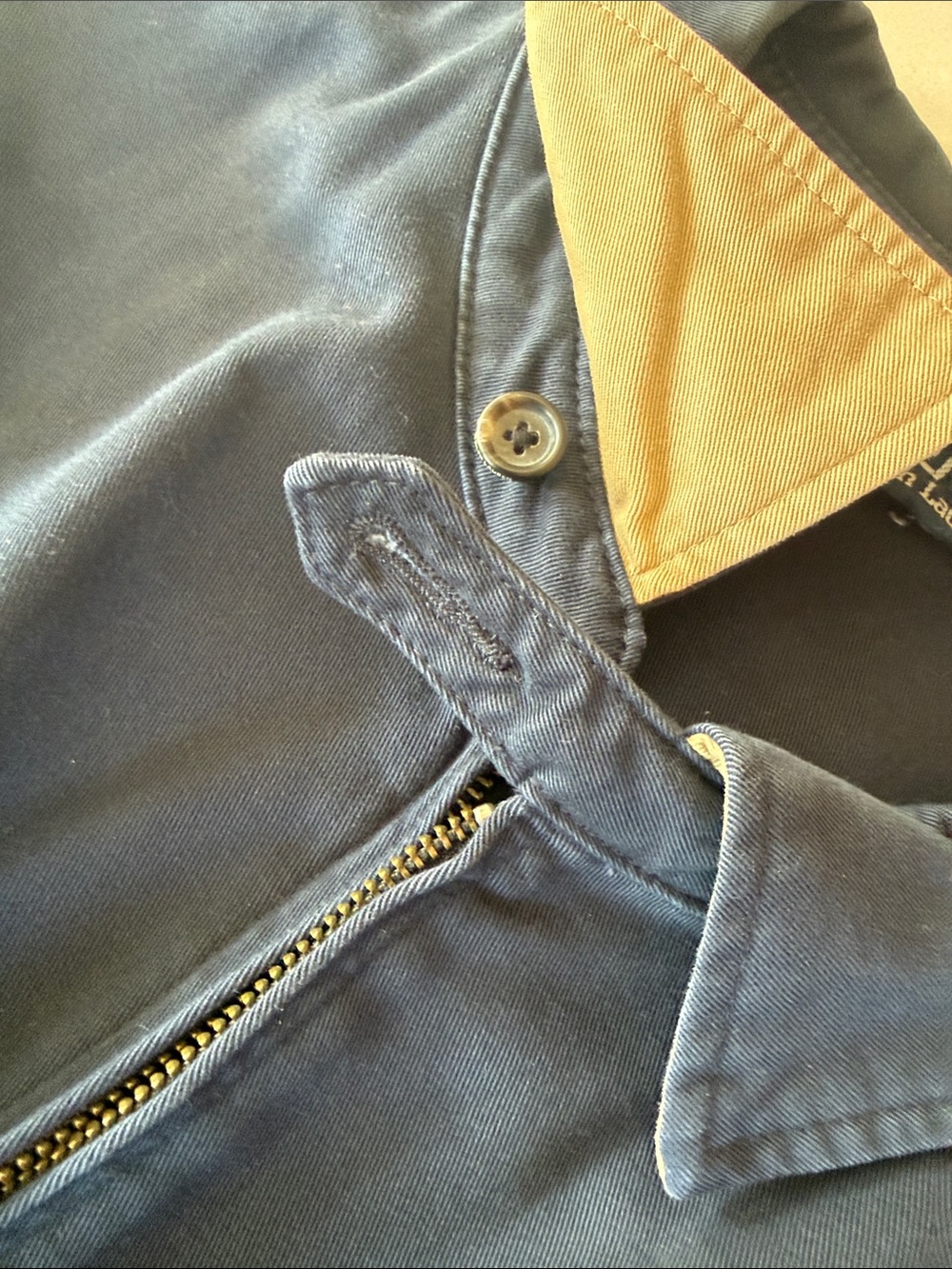 Polo by Ralph Lauren Navy Zip-Front Jacket with Red Pony - Picture 5 of 8